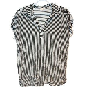 3/$25 🏷 Jane & Delancey Striped Blouse Size Small